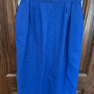 Pendleton Women's Blue Pencil Skirt